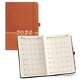 thumbnail image 3 of 2024 Portable Planner 365 Days Cover Daily Weekly Schedule Notebook Compact Calendar Journal School Office Agenda, 3 of 5