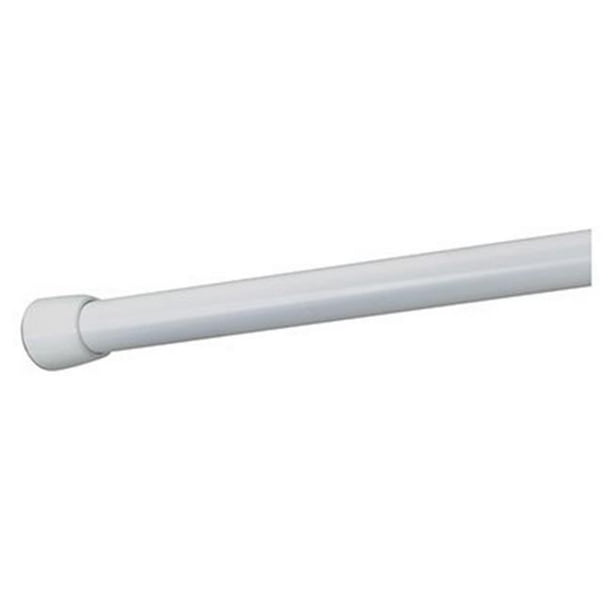 Interdesign Shower Curtain Tension Rod, White Cameo