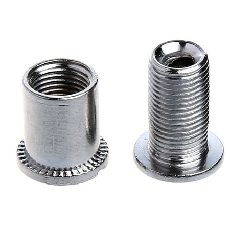

ZUARFY 1Set Bicycle Nail Plate Dental Screws MTB Road Bike Single-Disc Disc Steel