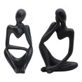 thumbnail image 1 of abstracto Escultura Hombre Artesanía Estatuilla Oficina, 1 of 9