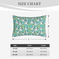 thumbnail image 4 of Sikiie Panda Bathing In The Bath Print Plush Pillow Cover, Wrinkle-proof and Stain-resistant Pillow Protector without Pillow Core, Home Decoration-20"x30", 4 of 6