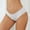 White, variant on Women’S Fresh Underwear Wave Design Comfortable Breathable Comfort Panties Boyshorts
