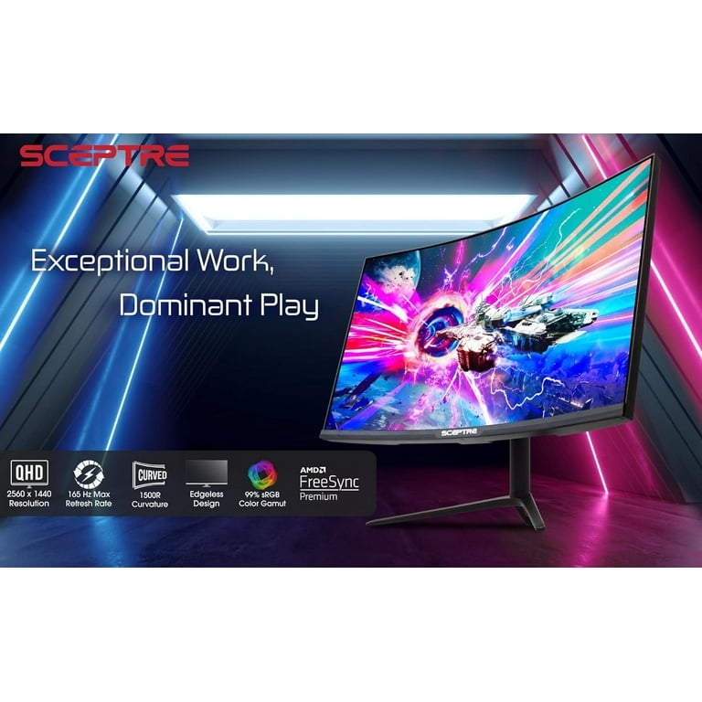 Oferta monitor gaming Sceptre prime 32” ips 144hz 2560x1440 QHD 2k HDMI  display port - Monitors - Santiago, Dominican Republic, Facebook  Marketplace