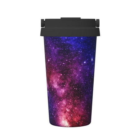 

Insulated Coffee Mug With Lid Gorgeous Starry Sky Background Insulated Tumbler Stainless Steel Coffee Travel Mug With Lid Hot Beverage And Cold Vacuum Portable Thermal Cup Gifts