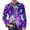 Dark Purple, variant on Mens Halloween Corduroy Blazer Jacket Plain Solid Giant Mixed Halloween Full Print Casual Daily Breathable Outer Coat Saffron L