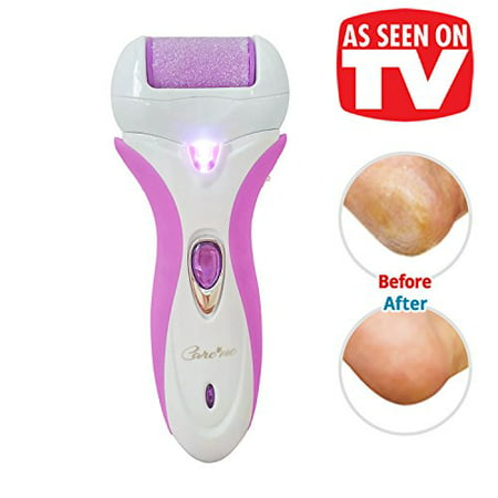 Electric Callus Remover Cordless & Rechargeable - Model# CM202A - Electronic Foot Pedicure Tool Removes Dead, Hard Skin and Calluses - Pedicure Spa Like Soft & Smooth
