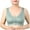 Mint Green, variant on NIEWTR Bras for Older Women No Underwire Front Closure Comfort Senior Wireless Snap Womans Bras(Beige,L)