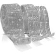 thumbnail image 1 of 4 Rolls Crystal Rhinestone Diamond Ribbon, Self-adhesive Rhinestones Ribbon, 1 of 5