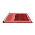 thumbnail image 2 of Ahgly Company Machine Washable Indoor Rectangle Abstract Red Modern Area Rugs, 7' x 10', 2 of 4