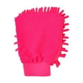 thumbnail image 4 of unbranded Guante De Limpieza Para Auto De Microfibra Chenille Rosado Sin Rayas Para Lavado Efectivo, 4 of 6