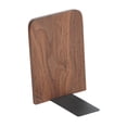 thumbnail image 3 of Sujetalibros de madera resistentes y elegantes para revistas, soporte para estanterías, estantes, 11 x 12 x 17 cm, 3 of 9