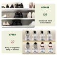 thumbnail image 3 of Organizador de ranuras para zapatos FENRUNXU, 36 piezas, transparente, 3 of 7