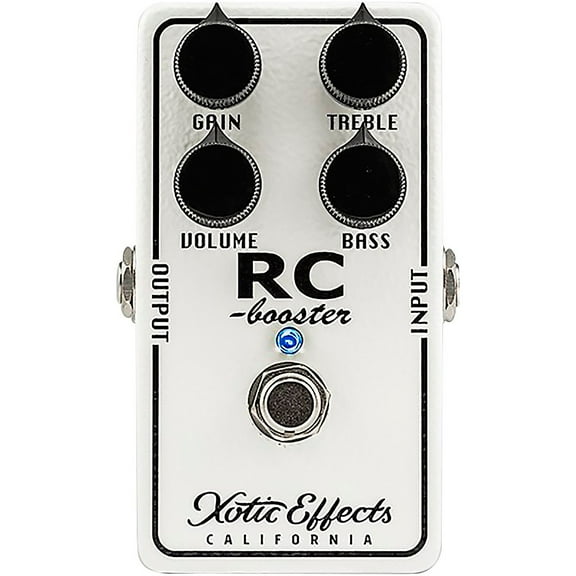 Xotic Effects RC Booster Classic Effects Pedal White