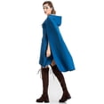 thumbnail image 4 of Disfraz de Madre de Dragones, disfraz de Daenerys Targaryen, vestidos azules, capa, conjunto completo, disfraz de Carnaval de Halloween para mujer-A, 4 of 5