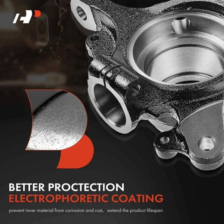 A-Premium Front Suspension Steering Knuckle Compatible with Subaru