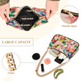 thumbnail image 2 of FORMRS Womens Shoulder Bag with Chain Strap Clutch Purse Cute Tote Handbag, Pink Colorful Circles, 2 of 7