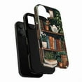 thumbnail image 4 of 3 in 1 Vintage Bookshelf Phone Case Set, Dark Academia Bookworm Aesthetic Cover for iPhone 16 15 14 13 12 11 Pro Max Plus Mini, 4 of 6