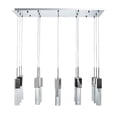 thumbnail image 3 of Rectangular Crystal Chandelier // 15 Light, 3 of 4