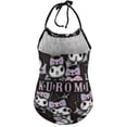 thumbnail image 6 of Kuromi And My Melody Girls One Piece Swimsuits Hawaiian Summer Swimwear Beach Bathing Suit Outfits, 6 of 7