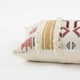 thumbnail image 2 of Rizzy Home Stripe 14" x 26" Down Filled Pillow with Cotton Cover-Natural/Multi, 2 of 5