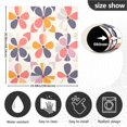 thumbnail image 5 of Yayeee Magnetic Dishwasher Cover for The Front Decoration Home Kitchen Machine Sticker Protector, Purple Retro Flower, 5 of 6