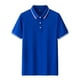 thumbnail image 1 of pstuiky Camisas de manga corta para hombre, Camisa informal de manga corta con cuello vuelto, cómoda y lisa, para hombre camisas casuales para hombre xxxxl, 1 of 3