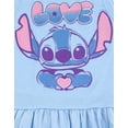 thumbnail image 2 of Disney Lilo & Stitch Bubble Ribbed Dress Toddler to Big Kid, 2 of 5