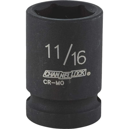 

CHANNELLOCK Drive Shallow Standard Impact Socket 313181