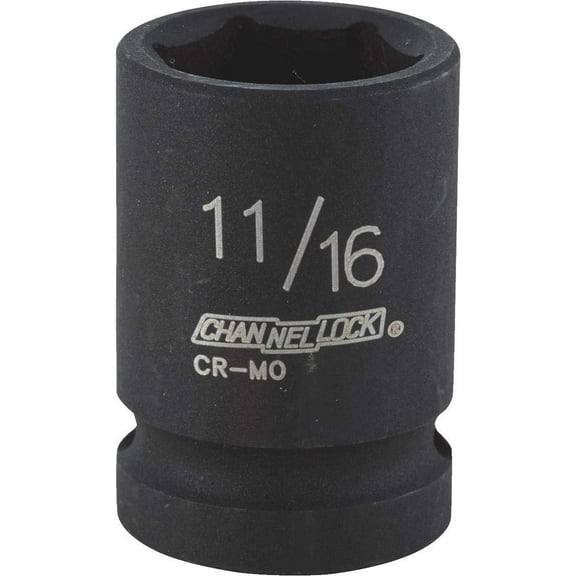 CHANNELLOCK Drive Shallow Standard Impact Socket 313181
