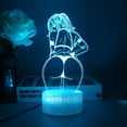 thumbnail image 1 of Luz nocturna LED 3D que cambia de color para niños Harleys Quinns, 1 of 1