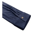 thumbnail image 7 of yillto Mens Golf Long Sleeve Shirt Classic Button Solid Color Collared Tshirt Fashion Casual Shirts, 7 of 7