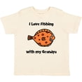 thumbnail image 3 of Inktastic Fishing with Grandpa Boys or Girls Toddler T-Shirt, 3 of 5