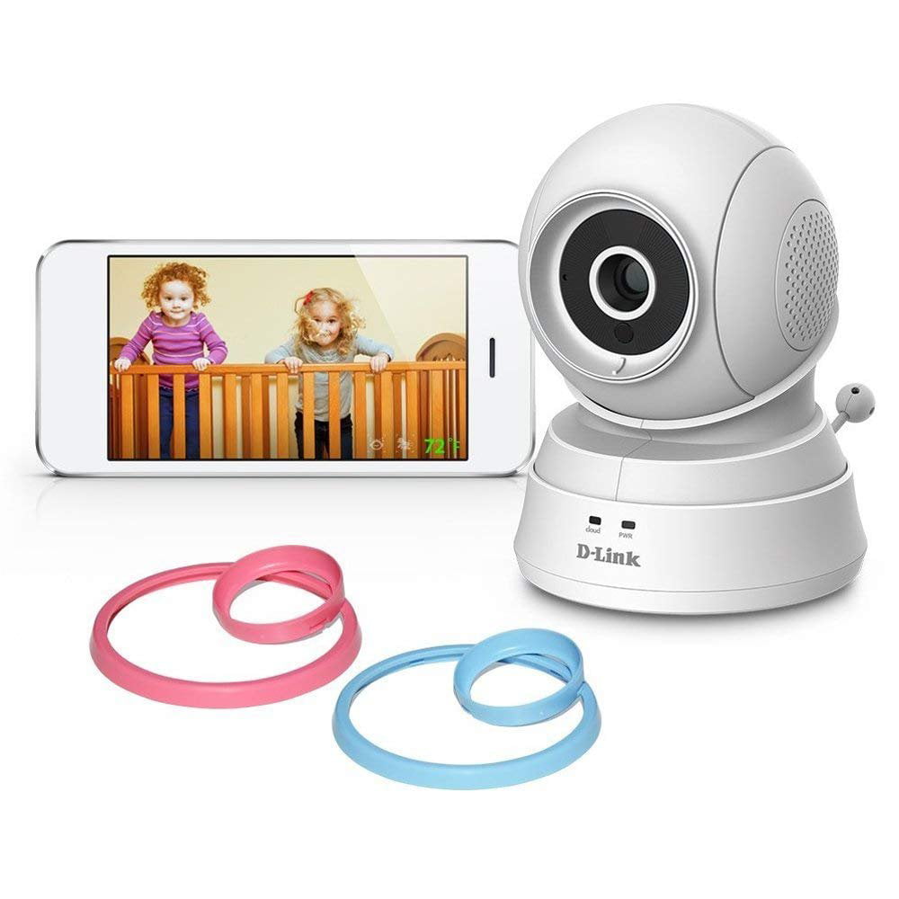Perfekt Jordbær vandfald D-Link Pan & Tilt Wi-Fi Baby Camera - Temperature Sensor, 2-Way Talk, Local  and Remote Video Baby Monitor app for iPhone and Android DCS-850L -  Walmart.com