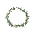 thumbnail image 1 of Diadema de hoja verde de novia Diadema de guirnalda hecha a mano para mujer Dama Mujer, 1 of 7