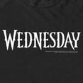 thumbnail image 2 of Men's Wednesday Simple Logo  Graphic Tee Black 2X Large, 2 of 5
