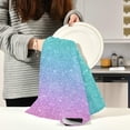 thumbnail image 6 of SKYSONIC Glitter Texture Kitchen Dish Towel Set of 6, 18" x 28" Super Absorbent Soft Drying Cloth Tea Bar Towels, 6 of 7