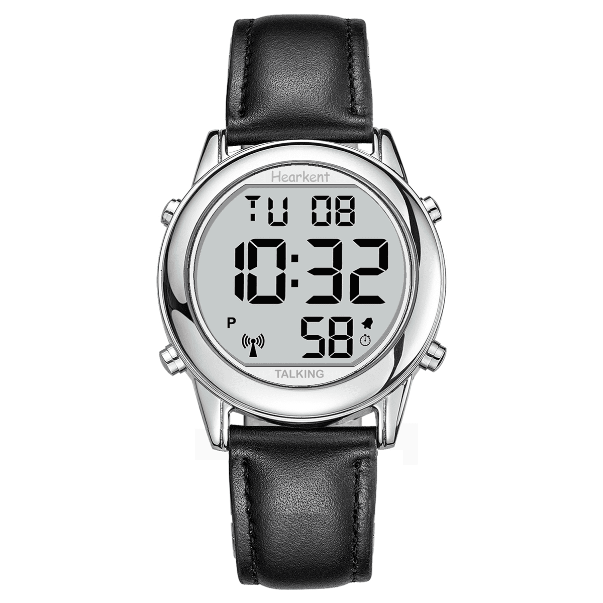 Hearkent Atomic Digital Talking Watch for Elderly Receives US Signals