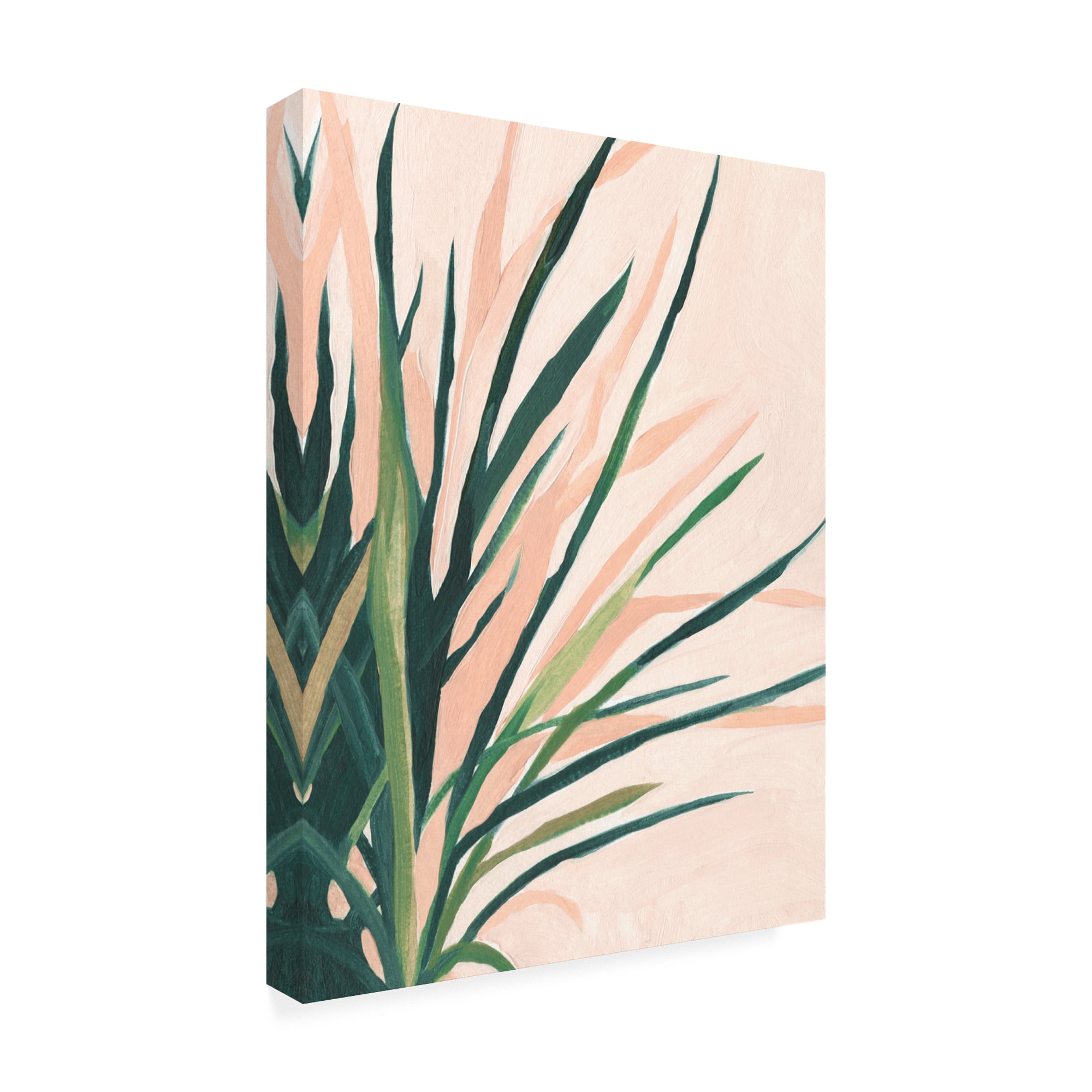 Trademark Fine Art 'Frond Impression II' Canvas Art by Emma Scarvey
