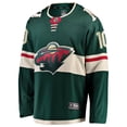 thumbnail image 2 of Men's Fanatics Bobby Brink Green Minnesota Wild Home Breakaway Jersey, 2 of 3