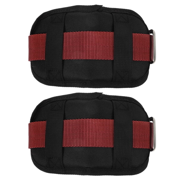 2 juegos de correas y almohadillas para zancos para paneles de yeso, zancos mejorados, correas para piernas, correas de repuesto para zancos