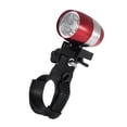 thumbnail image 2 of 6 LED Head Light Warning Safety Hazard Lights 2 Modes Waterproof Night Lamp Flashlight Headlight For Road Cycling rojo DYNWAVEMX luz de bicicleta, 2 of 7
