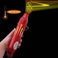 thumbnail image 2 of 1Pc Hot Air Gun, Digital Display Hot Air Gun, Electronic Car Film Application High-Temperature Hair Dryer, Small Industrial Heating Baking Gun (Red), 2 of 7