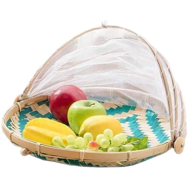 Cesta de bambú para frutas, soporte de almacenamiento de verduras$$Producto de importación No hay factura disponible Fokelyi LKX-0110-9