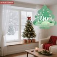 thumbnail image 4 of Stylish Metal Hanging Christmas Tree Wind Spinner - Elegant Green Design with Snowflakes & Layered Effect for Garden Decor, 4 of 7