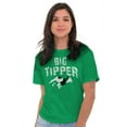 thumbnail image 4 of Big Tipper Money Cash Cow Ironic Plus Size Crewneck Graphic Tee Shirt Brisco Brands 3X, 4 of 5