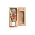 thumbnail image 2 of Caja De Regalo Decorativa Ramo de flores secas naturales en caja de regalo. Arreglo floral de jabón para el Día de San Valentín, Día de la Madre y decoración del hogar (rojo, 1 pieza). Rkxzt, 2 of 8