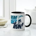 thumbnail image 6 of CafePress - Swim Bike Run Mug - 11 oz Ceramic Mug - Novelty Coffee Tea Cup, 6 of 6