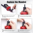thumbnail image 4 of Mandril para remachar M10 con 10 remaches y remachadoras Amjoy, 4 of 5