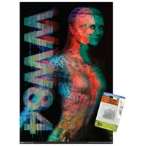 DC Comics Movie - Wonder Woman 1984 - Cheetah Graphic Wall Poster with Push Pins, 14.725" x 22.375"