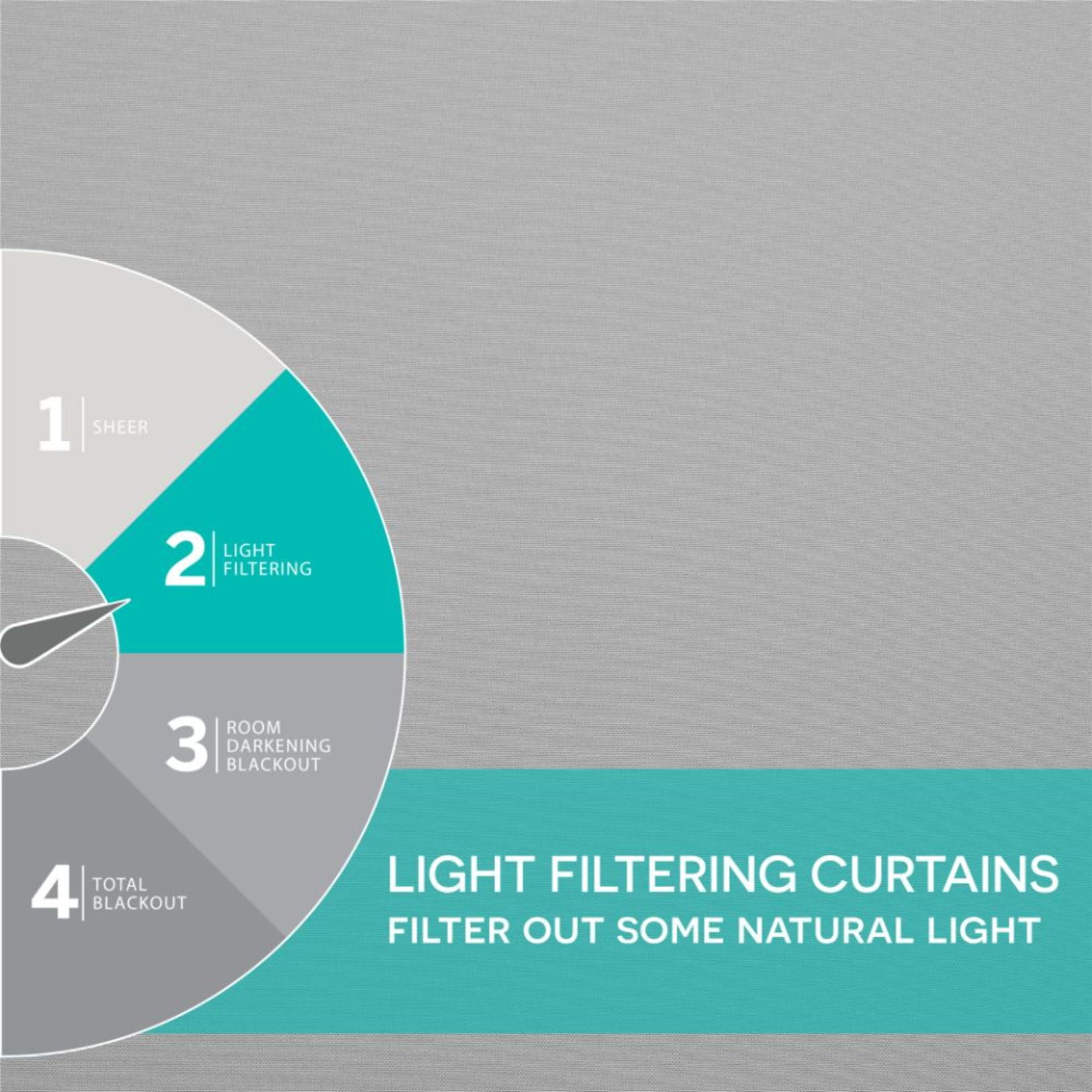 Exclusive Home Curtains Indoor/Outdoor Solid Cabana Tab Top Curtain Panel Pair, 54x132, Cloud Grey